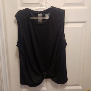 Black Sleeveless Top
